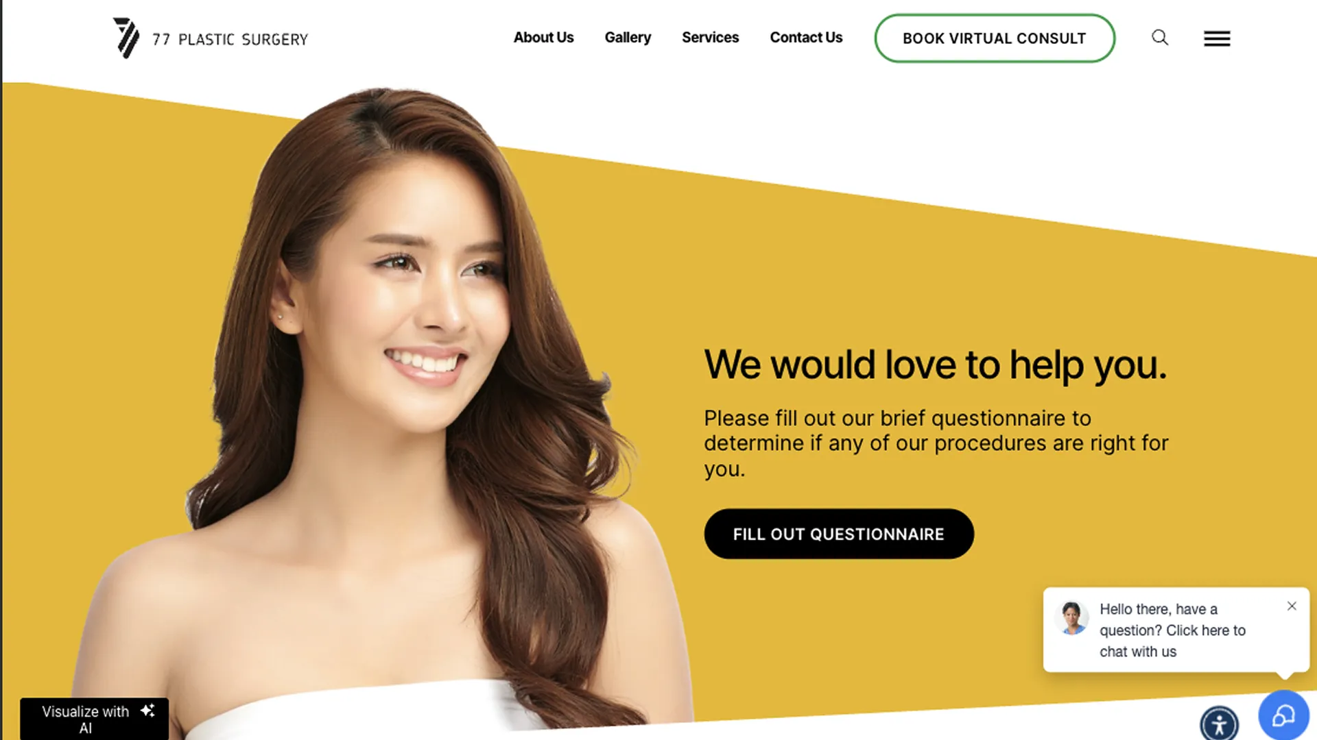 77p website preview