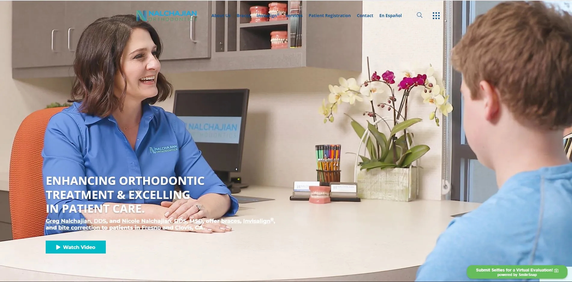 Orthodontics marketing: Nalchajian Orthodontics