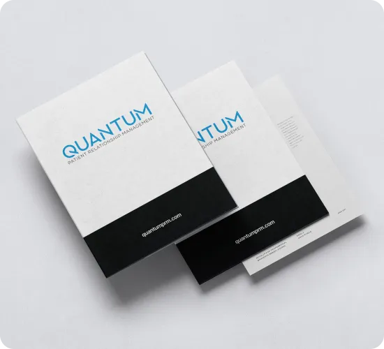 Quantum branding folders