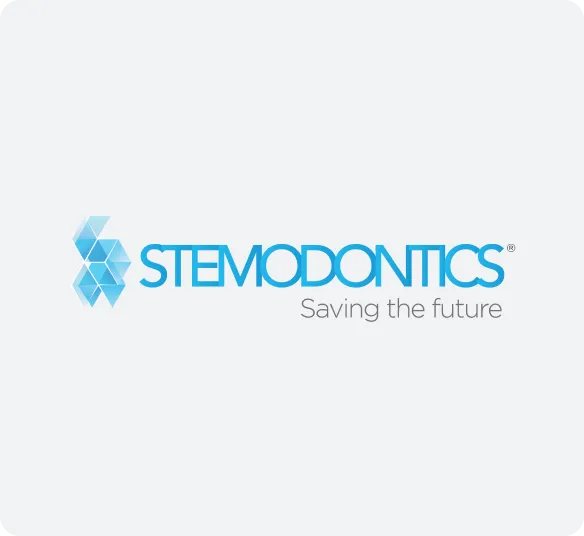 Stemodontics branding logo mobile